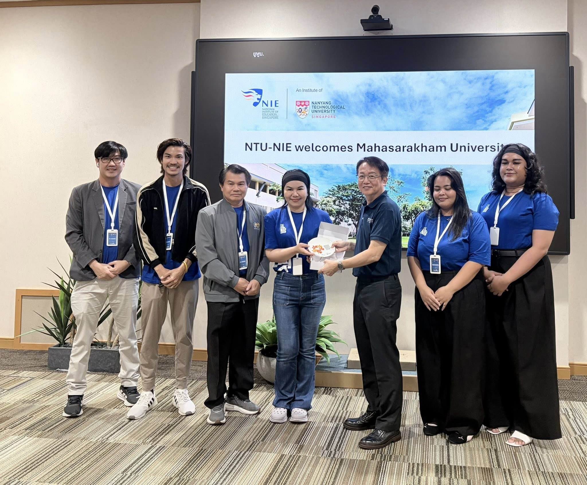 รางวัลชนะเลิศการประกวดโครงการ “MSU AI Hackathon ระยะที่ 3: Study Visit in Singapore”
