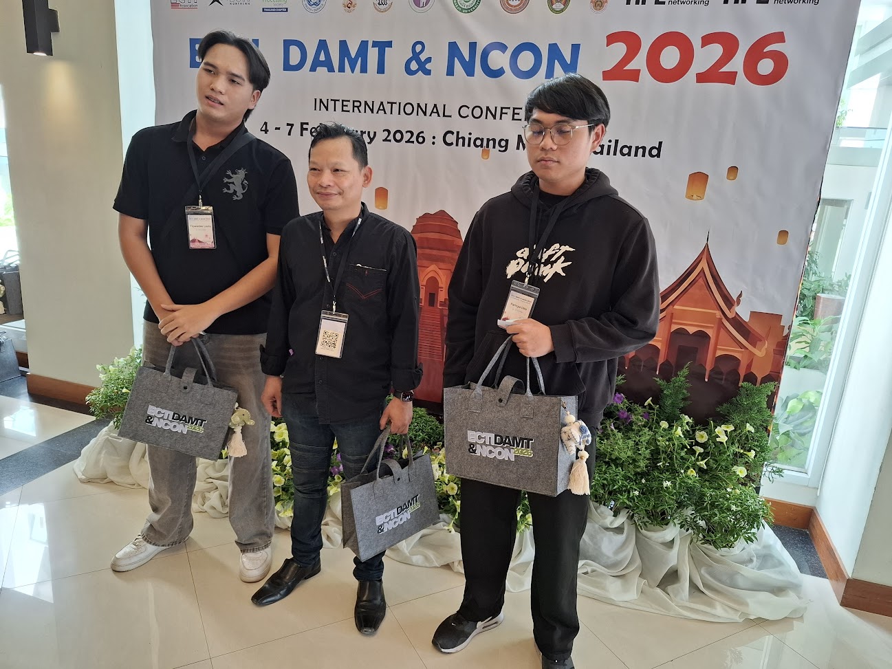 เก็บตกภาพบรรยากาศเวทีสากล สู่ความภาคภูมิใจของนักวิจัยรุ่นใหม่ ที่ได้เข้าร่วมนำเสนอผลงานวิจัยในเวทีนานาชาติ ในการประชุมวิชาการ ECTI DAMT & NCON 2026