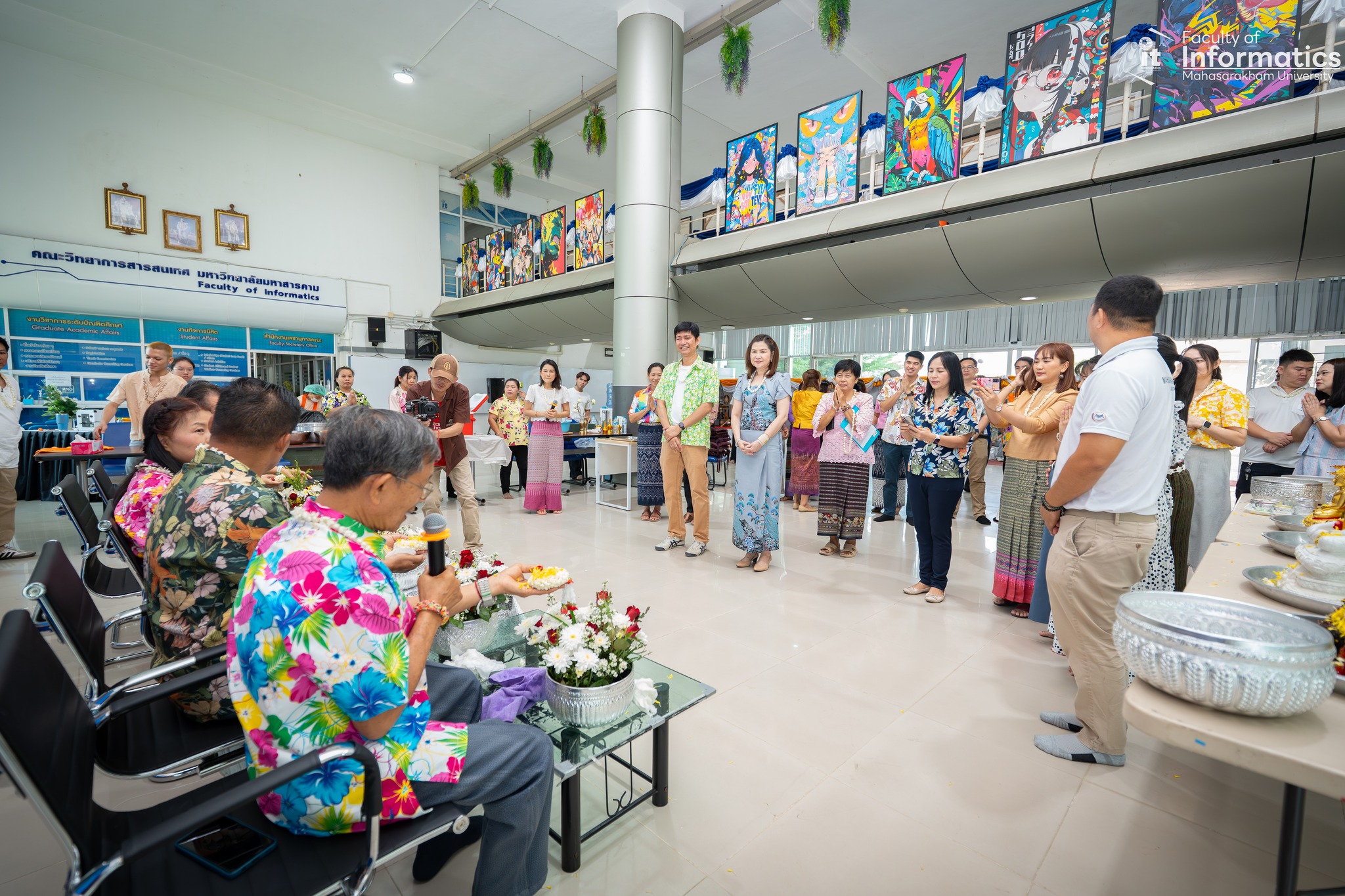 ชุ่มฉ่ำหัวใจในวันสงกรานต์ สืบสานวัฒนธรรมไทย
