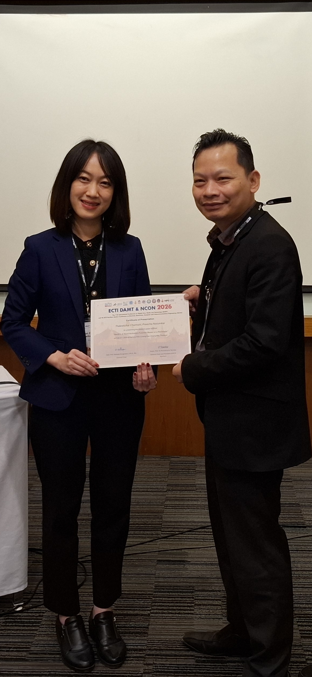 เก็บตกภาพบรรยากาศเวทีสากล สู่ความภาคภูมิใจของนักวิจัยรุ่นใหม่ ที่ได้เข้าร่วมนำเสนอผลงานวิจัยในเวทีนานาชาติ ในการประชุมวิชาการ ECTI DAMT & NCON 2026