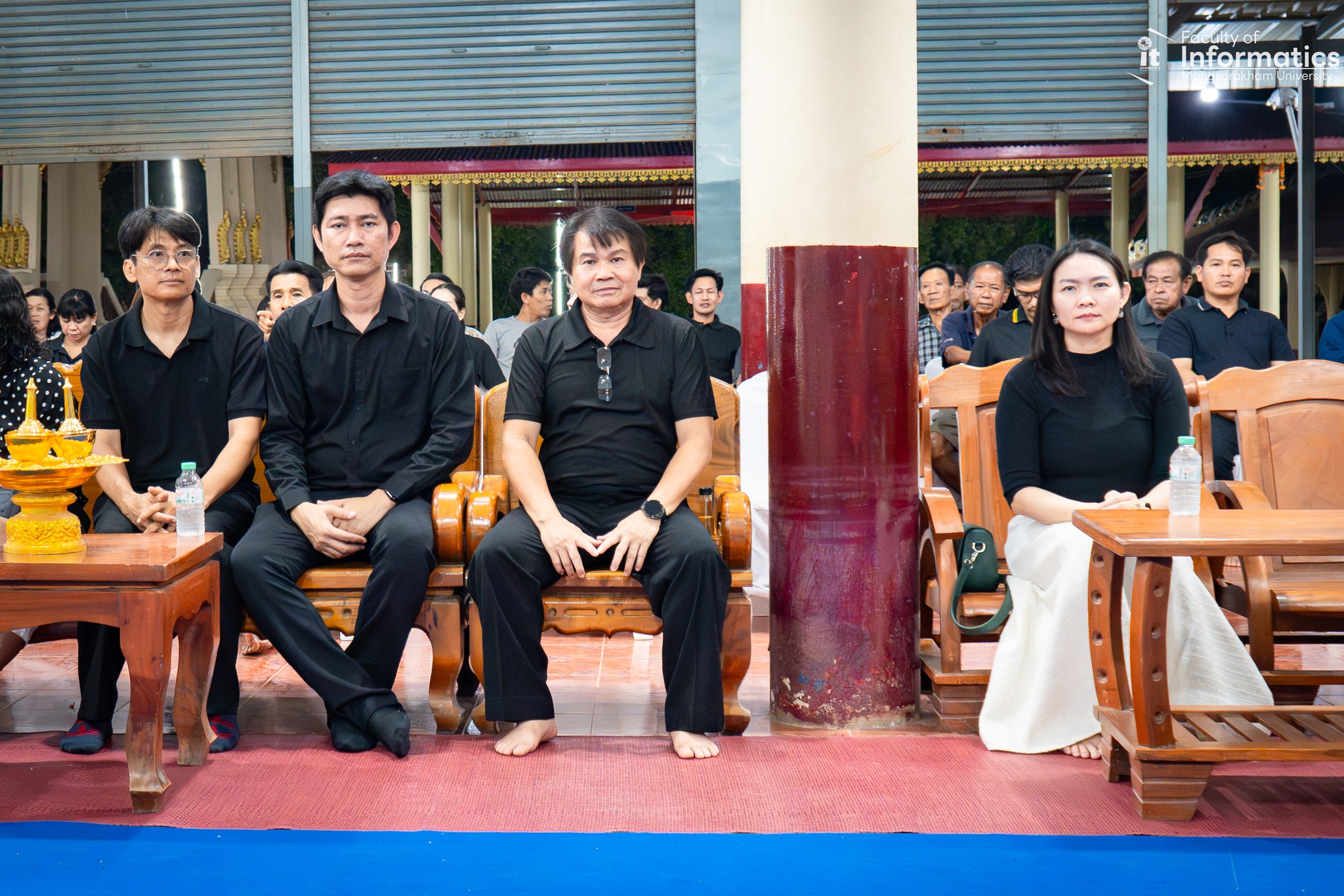  คณะวิทยาการสารสนเทศ ร่วมพิธีสวดพระอภิธรรม นายเฉลียง คุ้มมะณี  ซึ่งเป็นบิดาของ รองศาสตราจารย์ ดร.สุชาติ คุ้มมะณี อาจารย์ประจำภาควิชาวิทยาการคอมพิวเตอร์