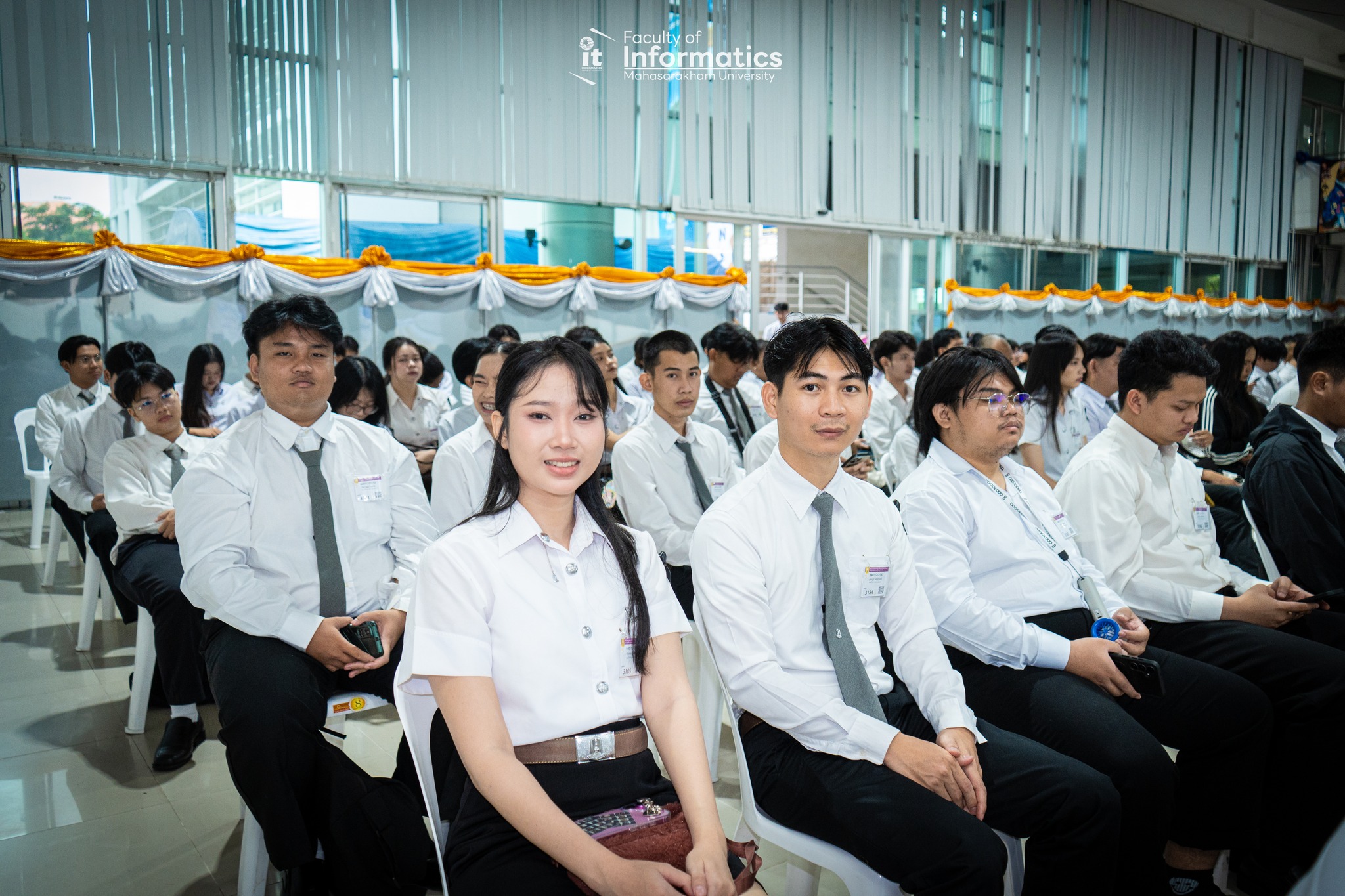 คณะวิทยาการสารสนเทศ ขอแสดงความยินดีกับบัณฑิต มหาบัณฑิต และดุษฎีบัณฑิต ในพิธีซ้อมรับพระราชทานปริญญาบัตร ประจำปีการศึกษา 2567