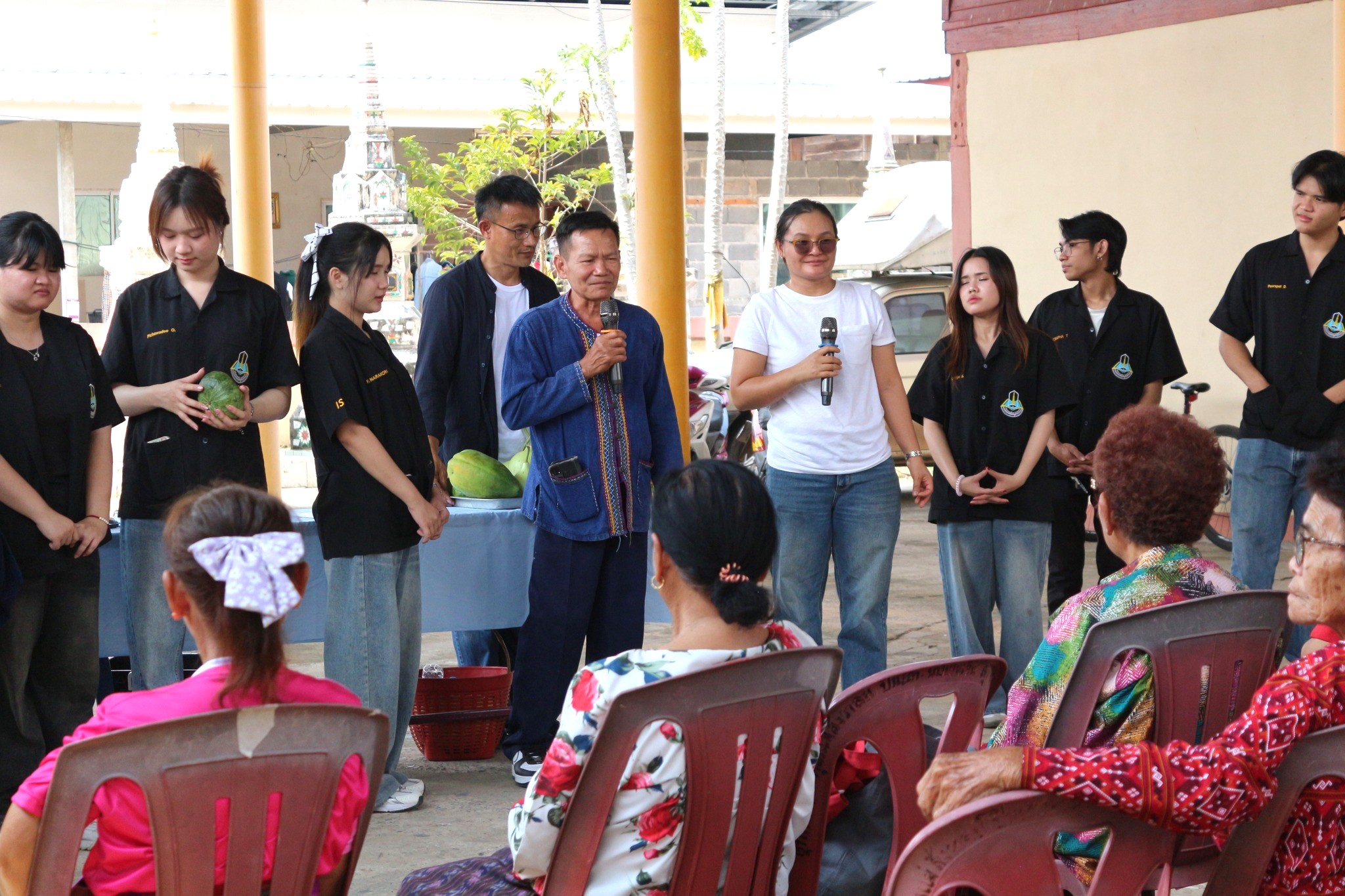 โครงการบริการวิชาการเพื่อยกระดับศักยภาพชุมชนด้านเศรษฐกิจฐานรากตามแนวคิดโมเดลเศรษฐกิจ BCG