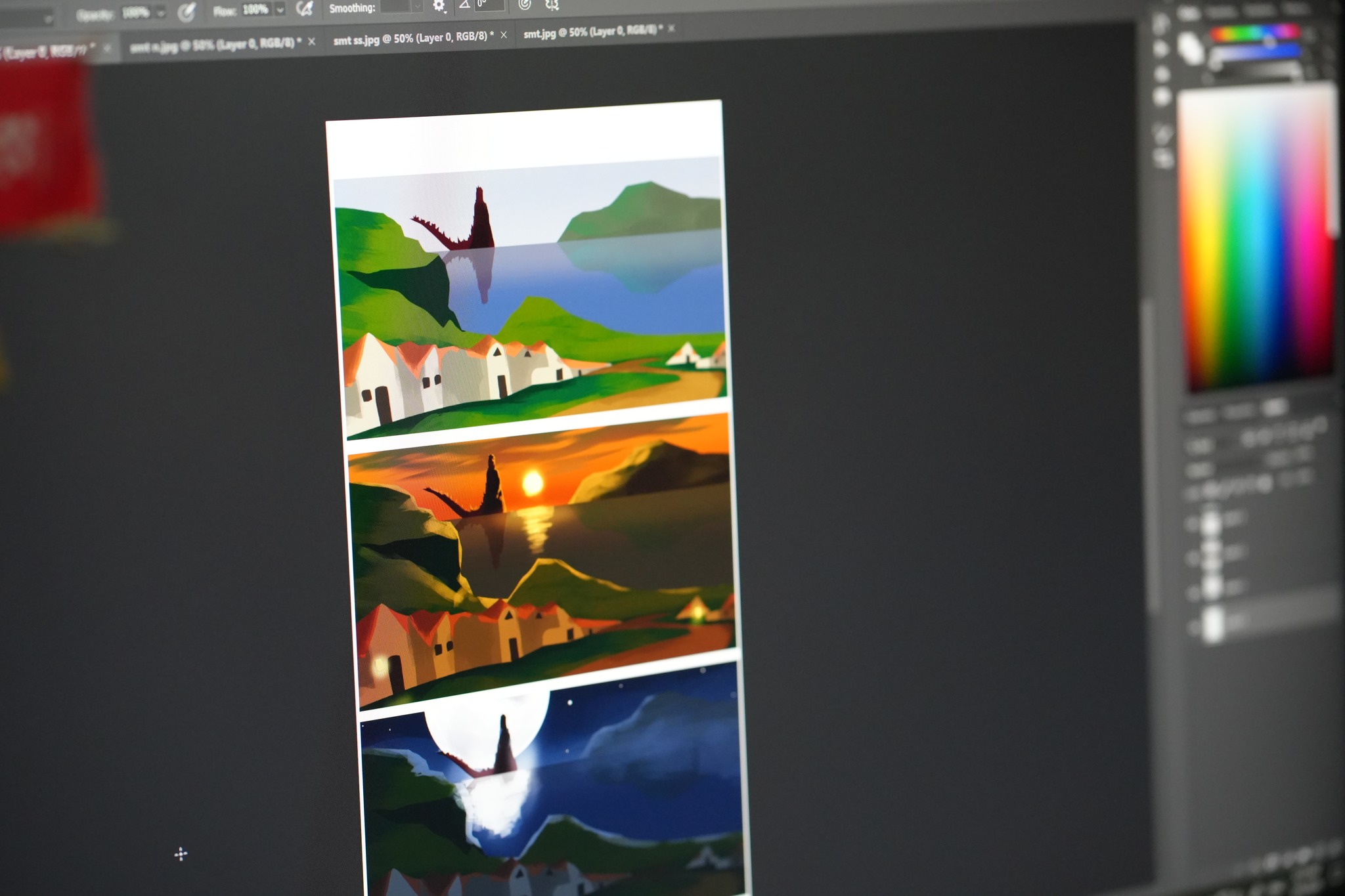 โครงการ “เสริมสร้างศักยภาพนิสิตด้านการพัฒนาแนวคิดการออกแบบภาพรวมสำหรับงานแอนิเมชัน (Visual Development)”